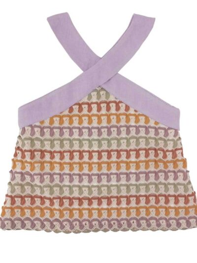 Top spalline incrociate La Stupenderia