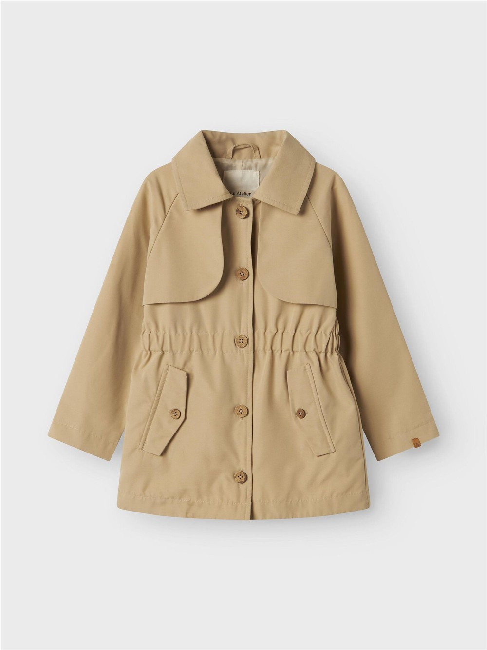 Trench primaverile beige Lil Atelier