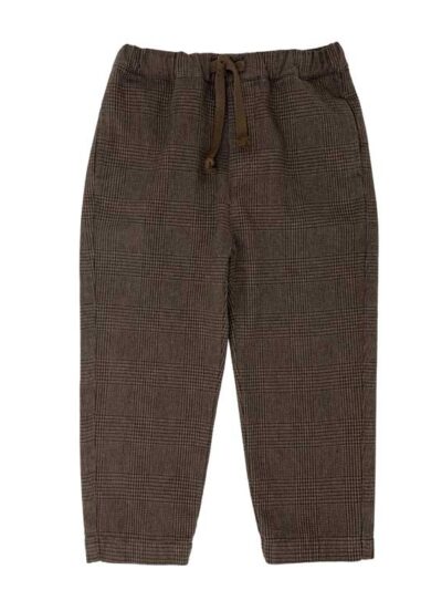 Pantalone galles in caldo cotone marrone Zhoe & Tobiah