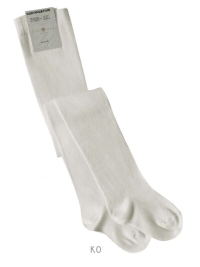 Collant in caldo cotone bianco Story Loris