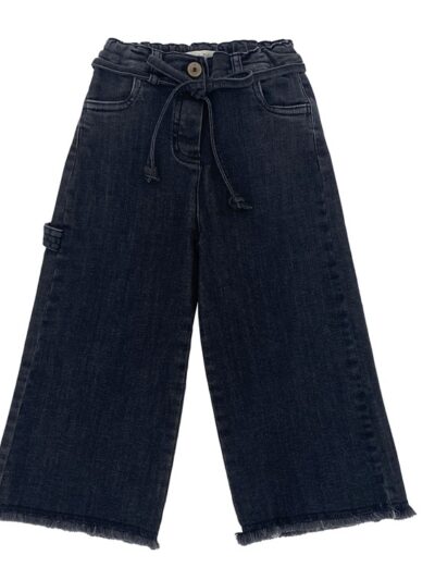 Jeans nero con cinturina Zhoe & Tobiah