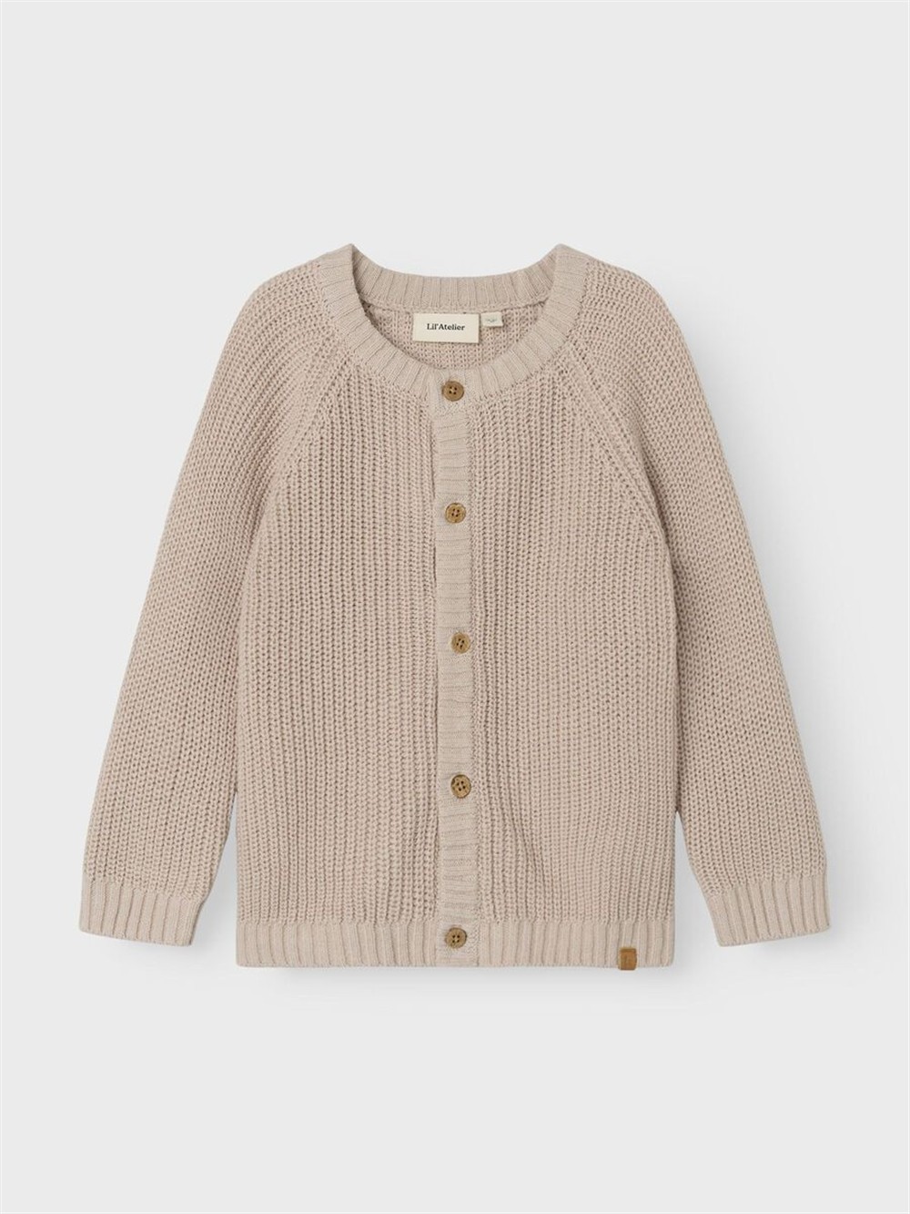 Cardigan in cotone tricot rosa ciipria Lil Atelier
