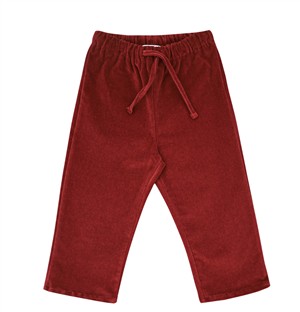 Pantalone in velluto millerighe bourdeaux Per te