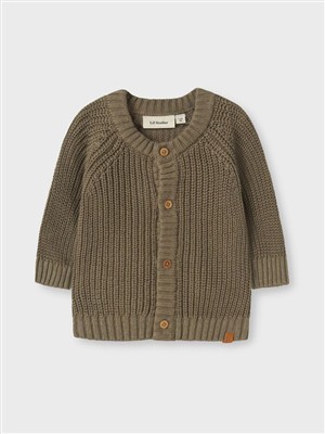 Cardigan in caldo cotone verdone Lil Atelier