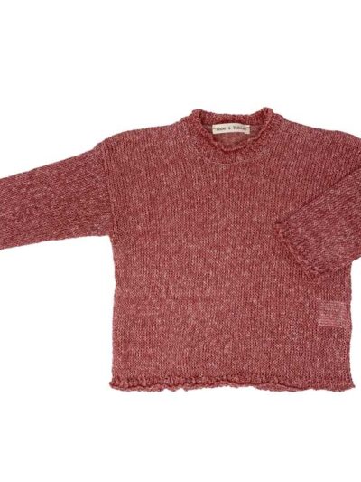 Maglia tricot rosa pesco Zhoe & Tobiah