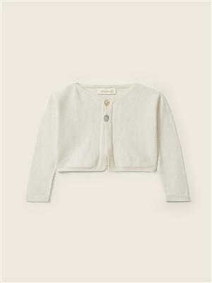 Coprispalle in cotone beige Wedoble