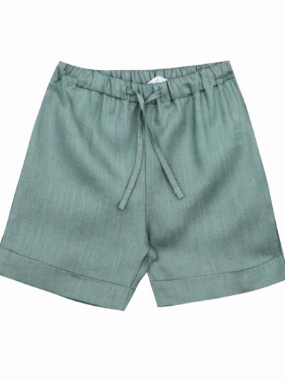 Bermuda in lino verde Per te